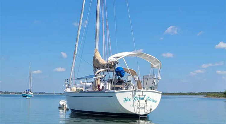 1983 Pearson 303 Sailboat For Sale | All Points Yacht Sales